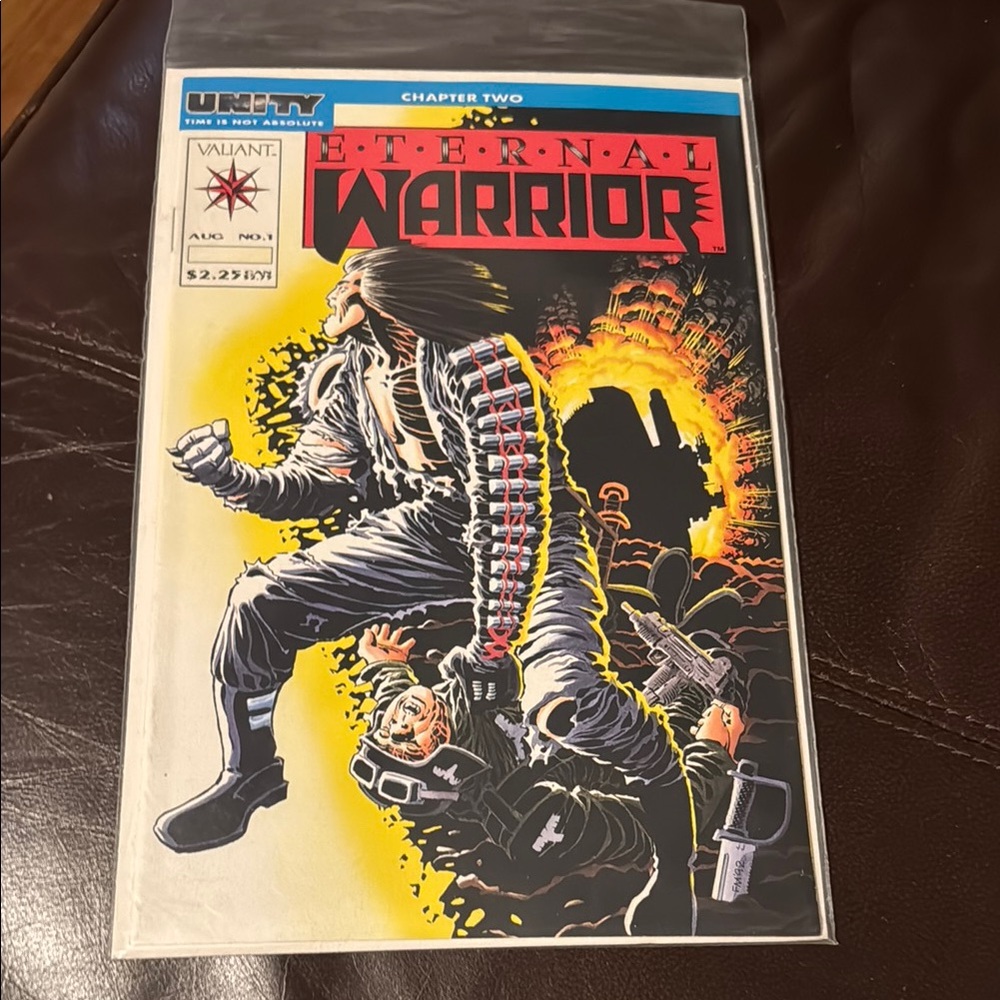 Valia Red and Black Warrior Comic Cover